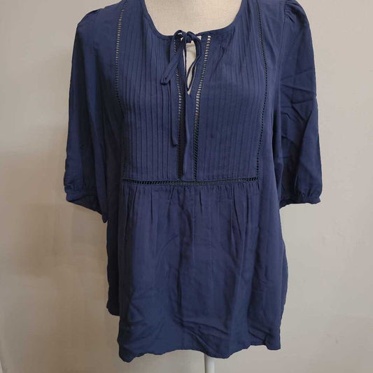 BLUE PHEASANT BLOUSE