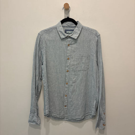 TENTH + OCEAN LINEN BUTTON DOWN SHIRT