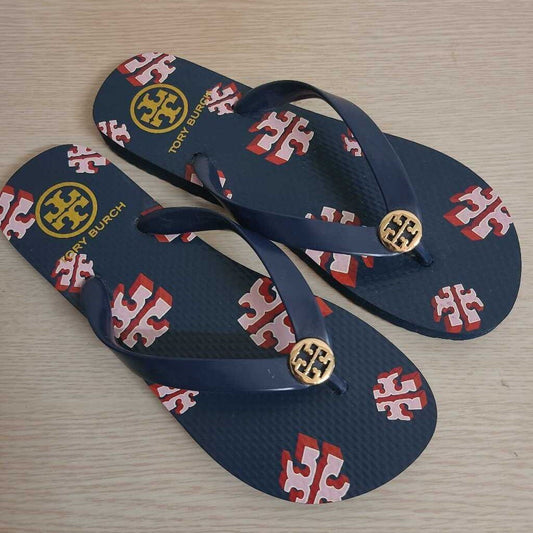 NAVY FLIP FLOPS
