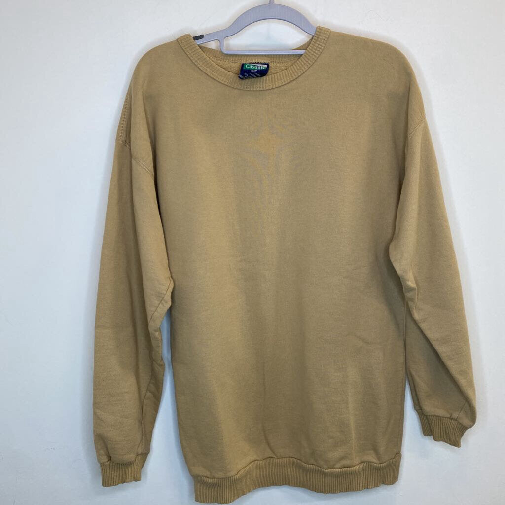 COZY CREEK - TAN CREWNECK SWEATER