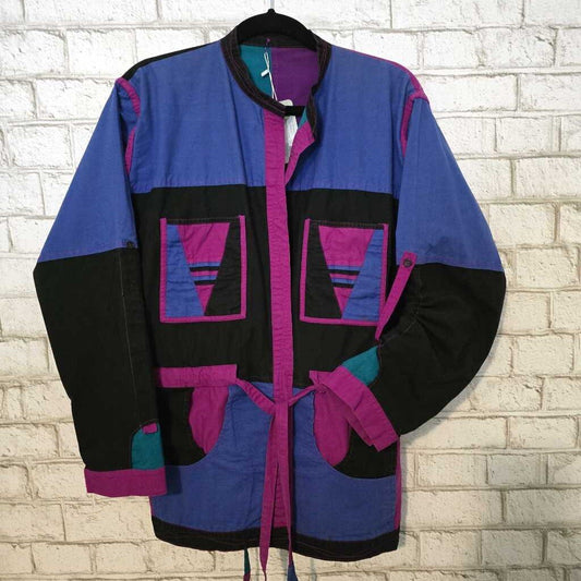 Reversable Jacket Handmade in Nepal XL 100% Cotton