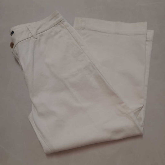 OFF WHITE WIDE LEG PANTS