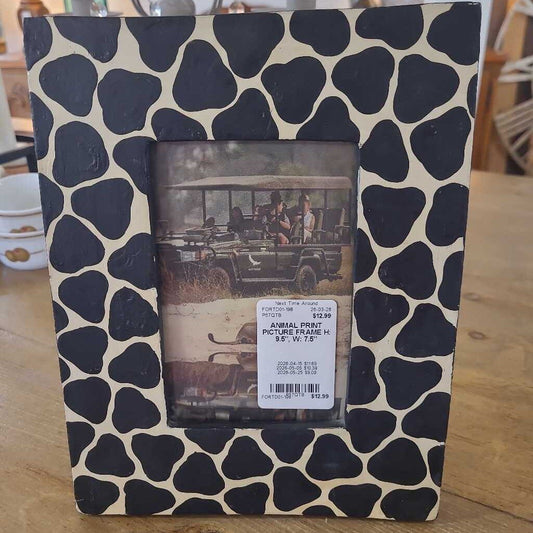 ANIMAL PRINT PICTURE FRAME