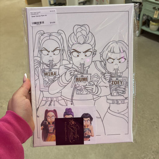 Kpop Canvas Paint Kit