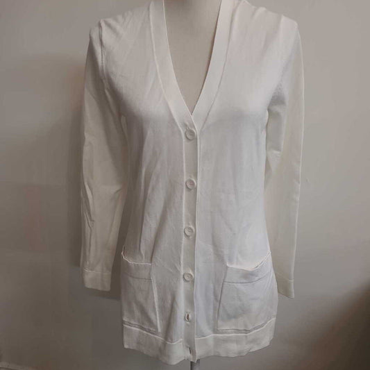 WHITE CARDIGAN