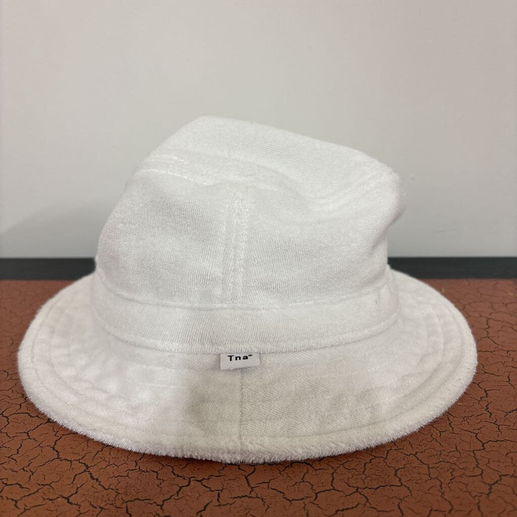 TNA - WHITE TERRY CLOTH BUCKET HAT
