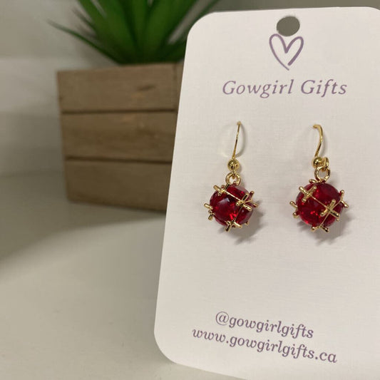 Earrings - Spiky Crystals