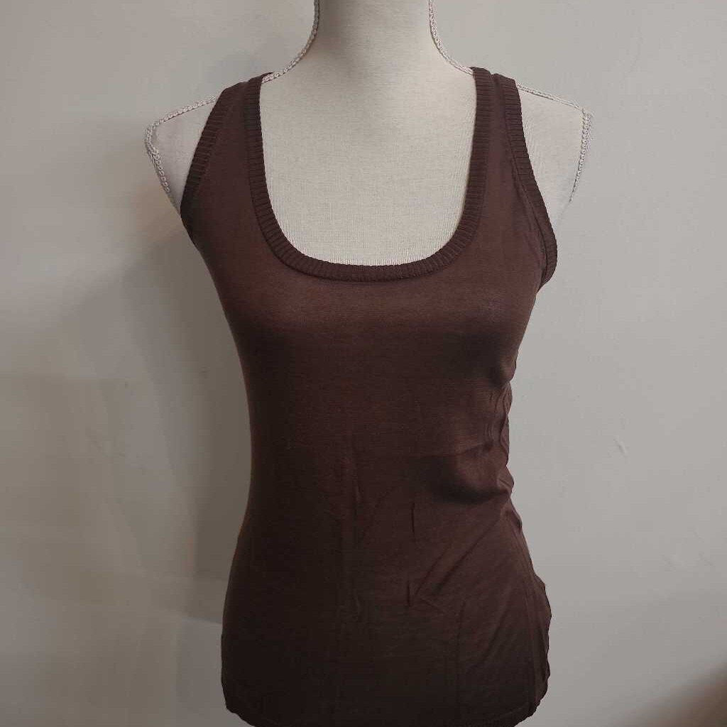 H&M BROWN TANK TOP