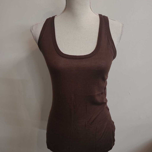 H&M BROWN TANK TOP