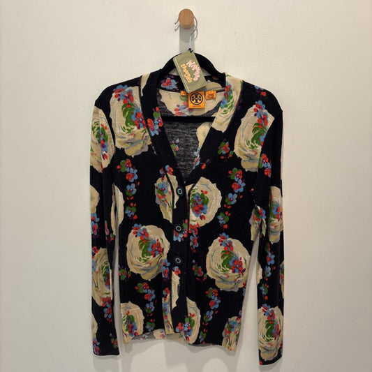 TORY BURCH - FLORAL CARDIGAN