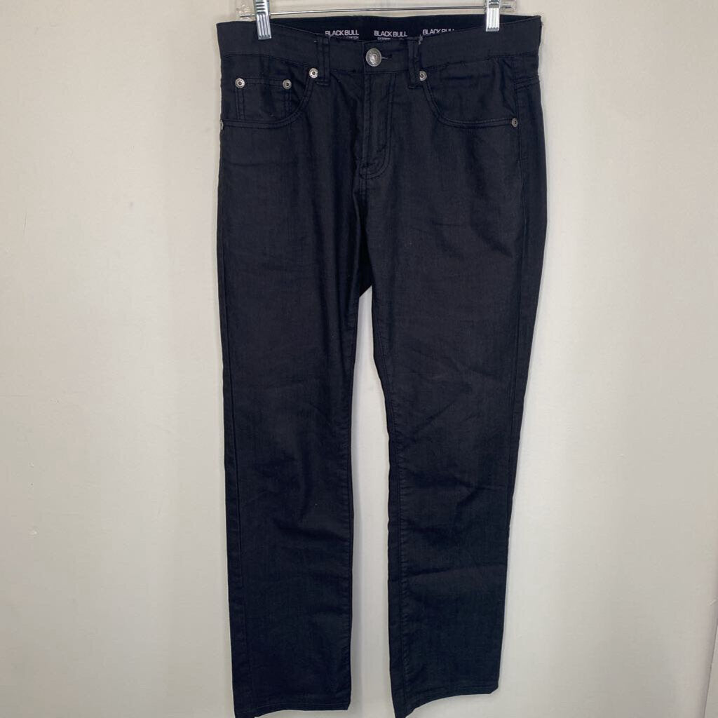 MENS BLACK STRETCH JEANS