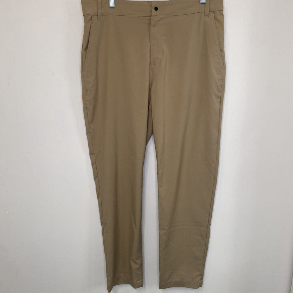 NIKE - TAN DRI-FIT ATHLETIC PANTS