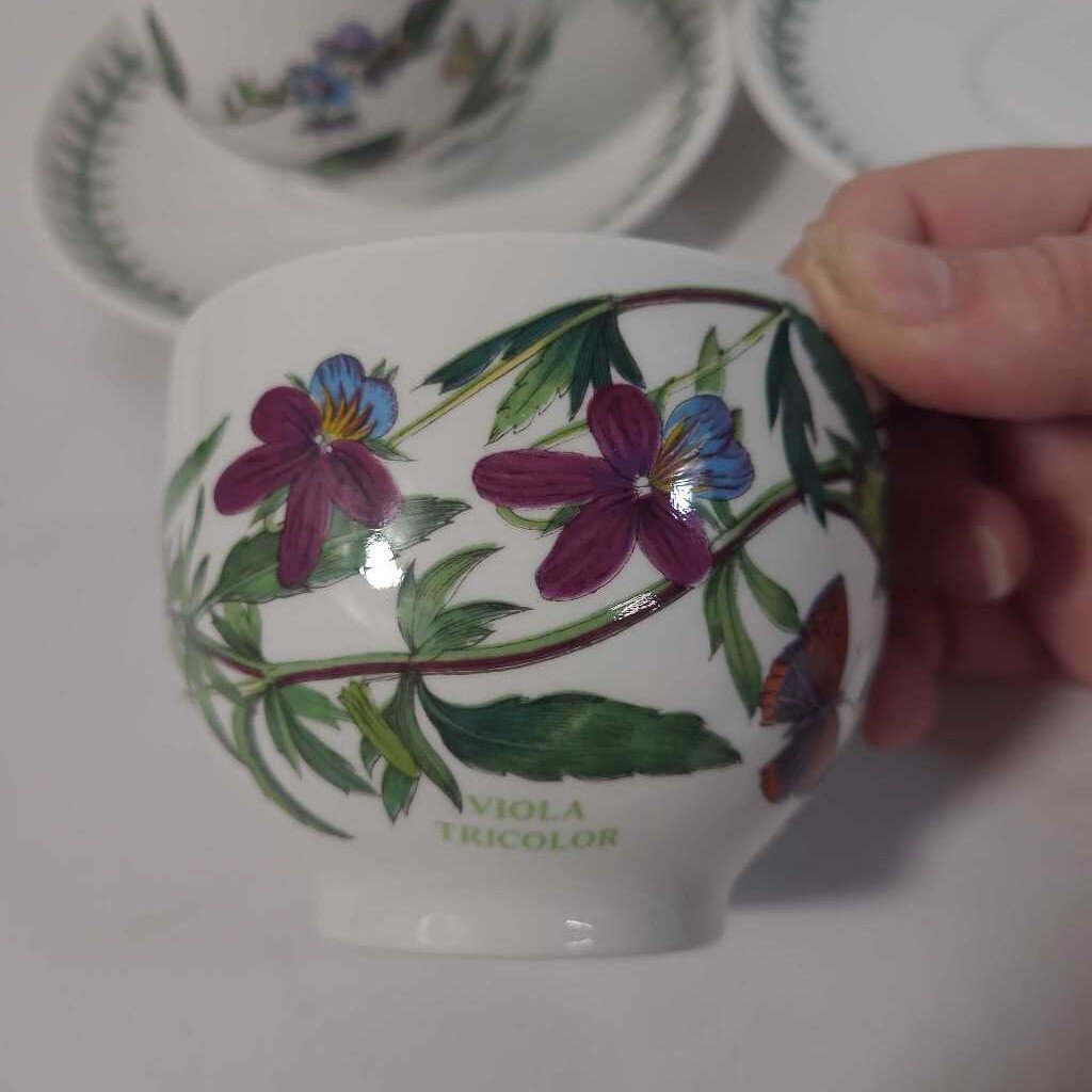 PR PORTMEIRION BOTANICAL GARDEN CUP & SAUCER