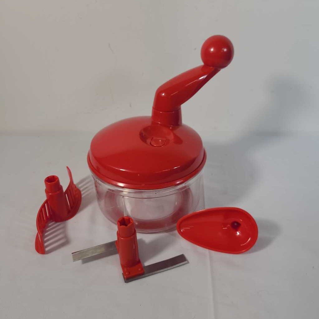 TUPPERWARE QUICK CHEF MANUAL FOOD PROCESSOR