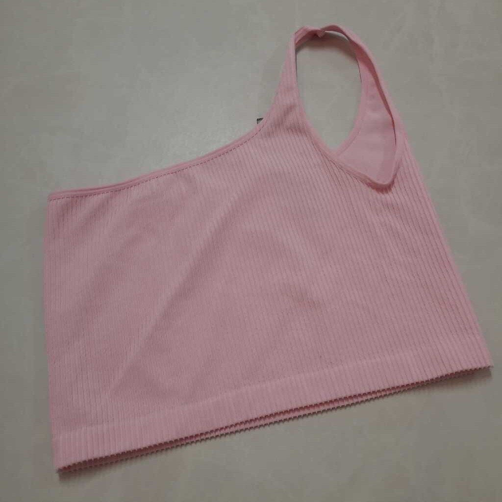 PINK CROPPED TANK