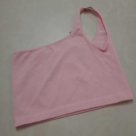 PINK CROPPED TANK