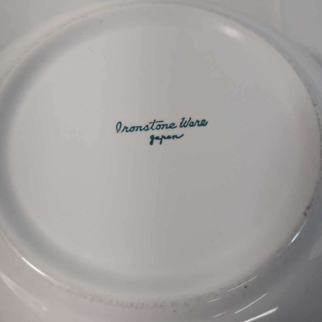VTG IRONSTONE SUNFLOWER BOWL