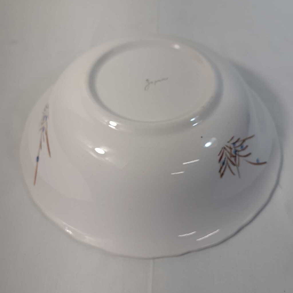 VTG HAND PAINTED FLORAL BOWL