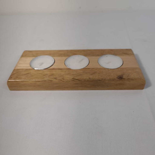 WOOD TEA LIGHT HOLDER