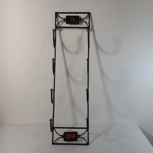 METAL WINE BOTTLE HOLDER