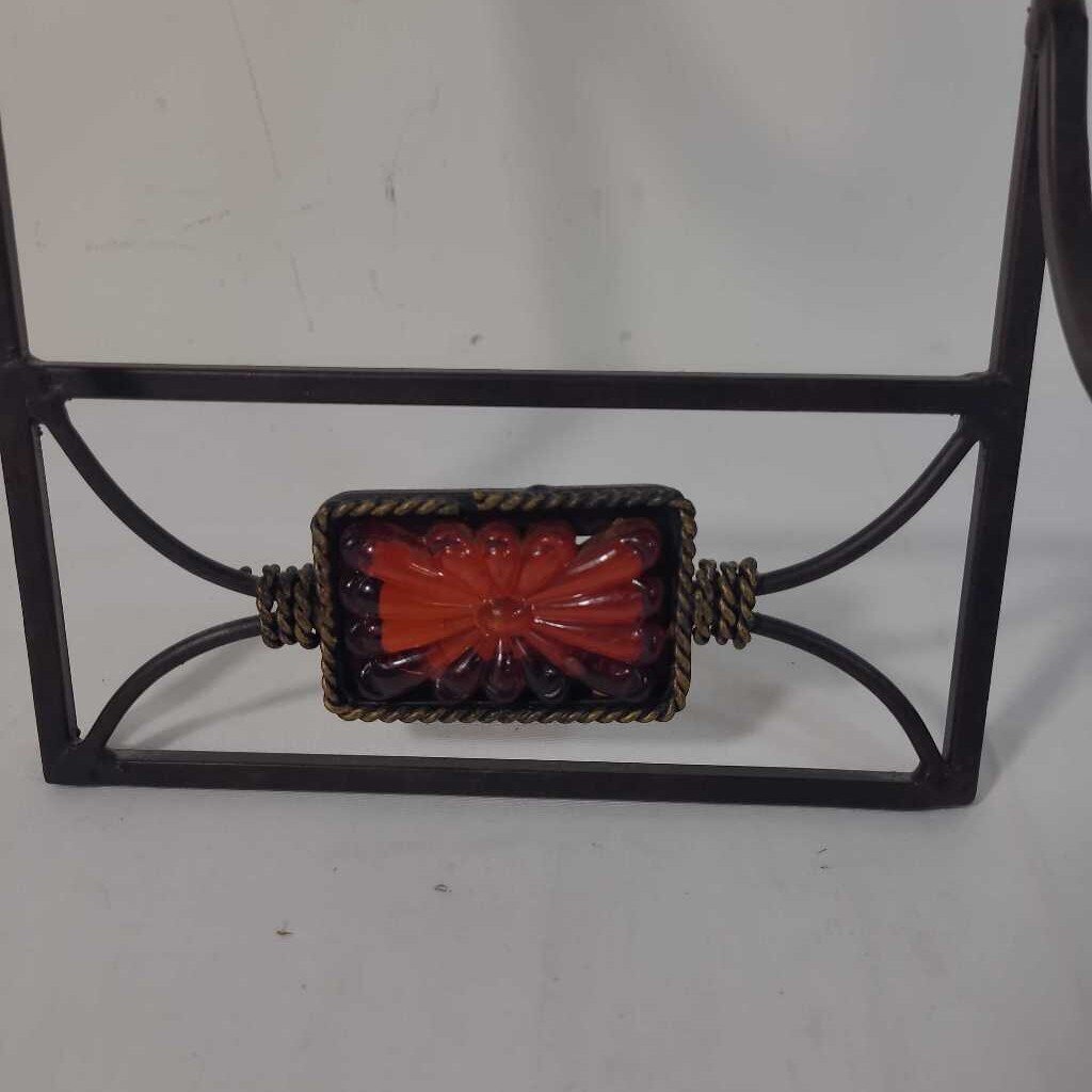 METAL WINE BOTTLE HOLDER