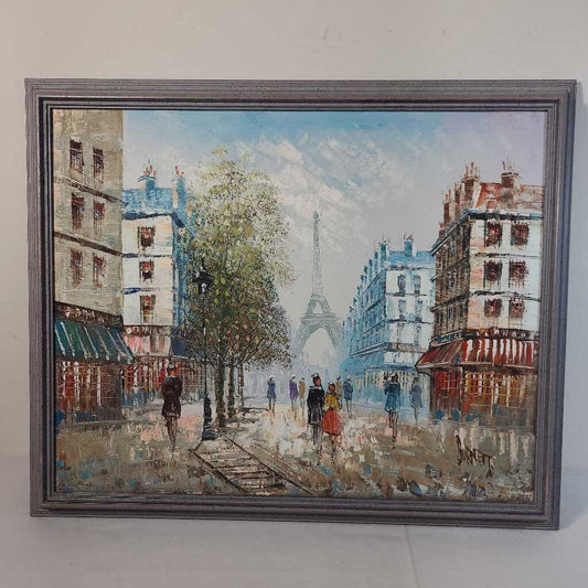 C.BURNETT OIL - EIFFEL TOWER