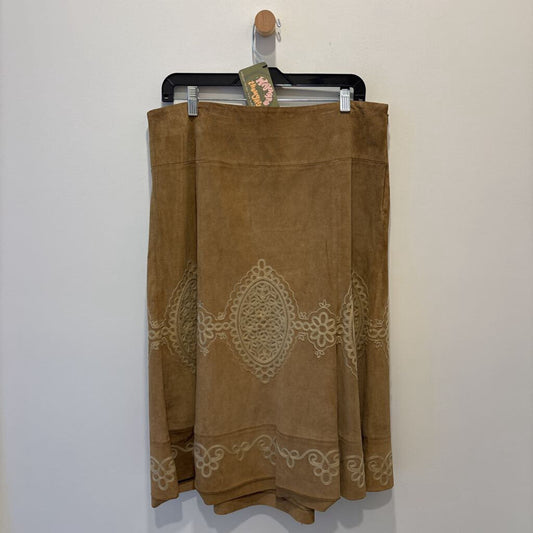 ANN TAYLOR - SUEDE SKIRT