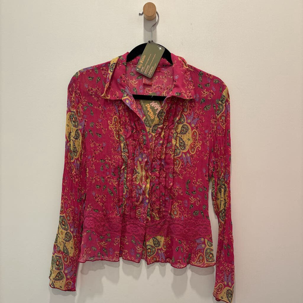 FUNSPORT - CRINKLE BLOUSE