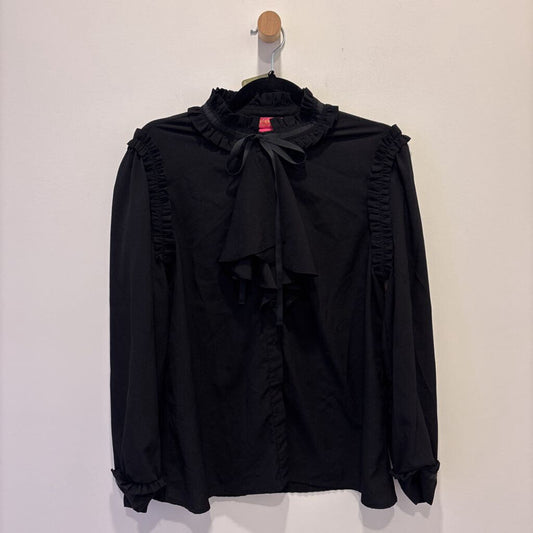 CATHERINE MALANDRINO - RUFFLED BLOUSE
