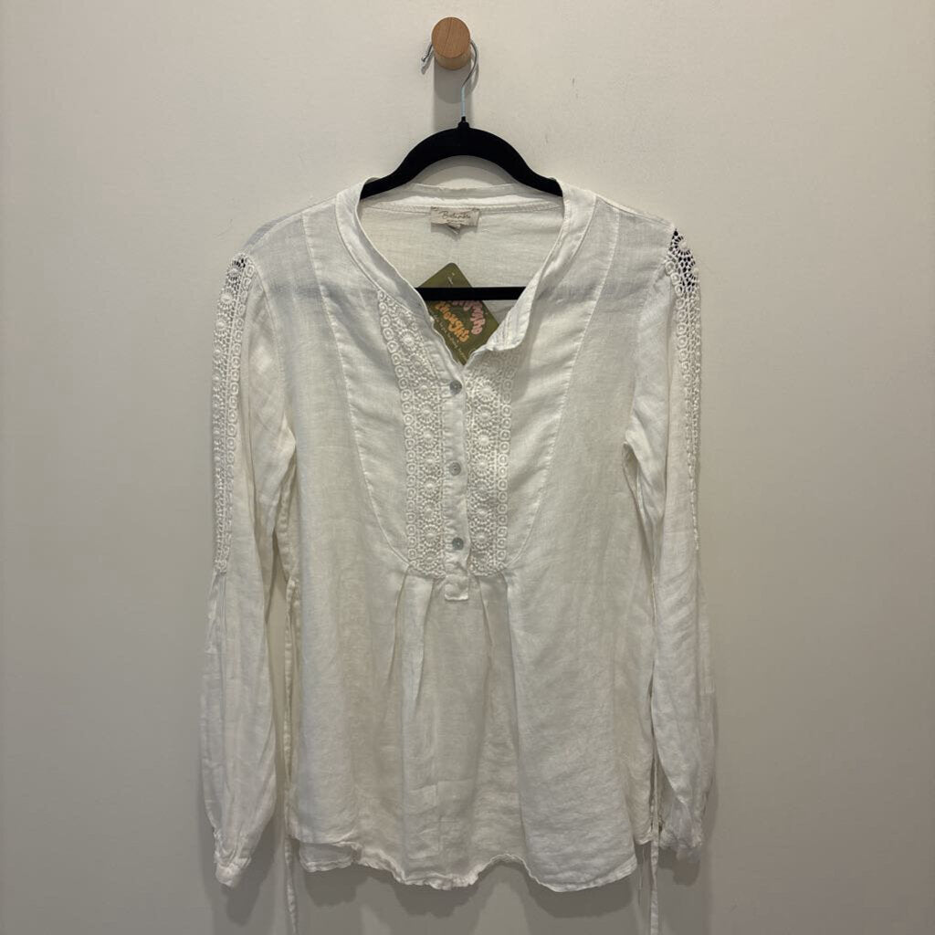 BELLAMBIA - LINEN TOP