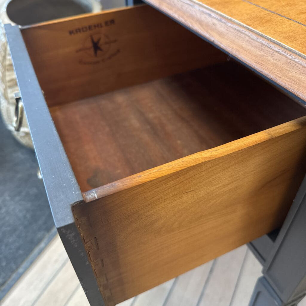 REFINISHED SIDE TABLE