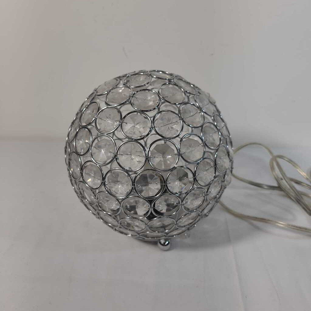 CRYSTAL BALL TABLE LAMP