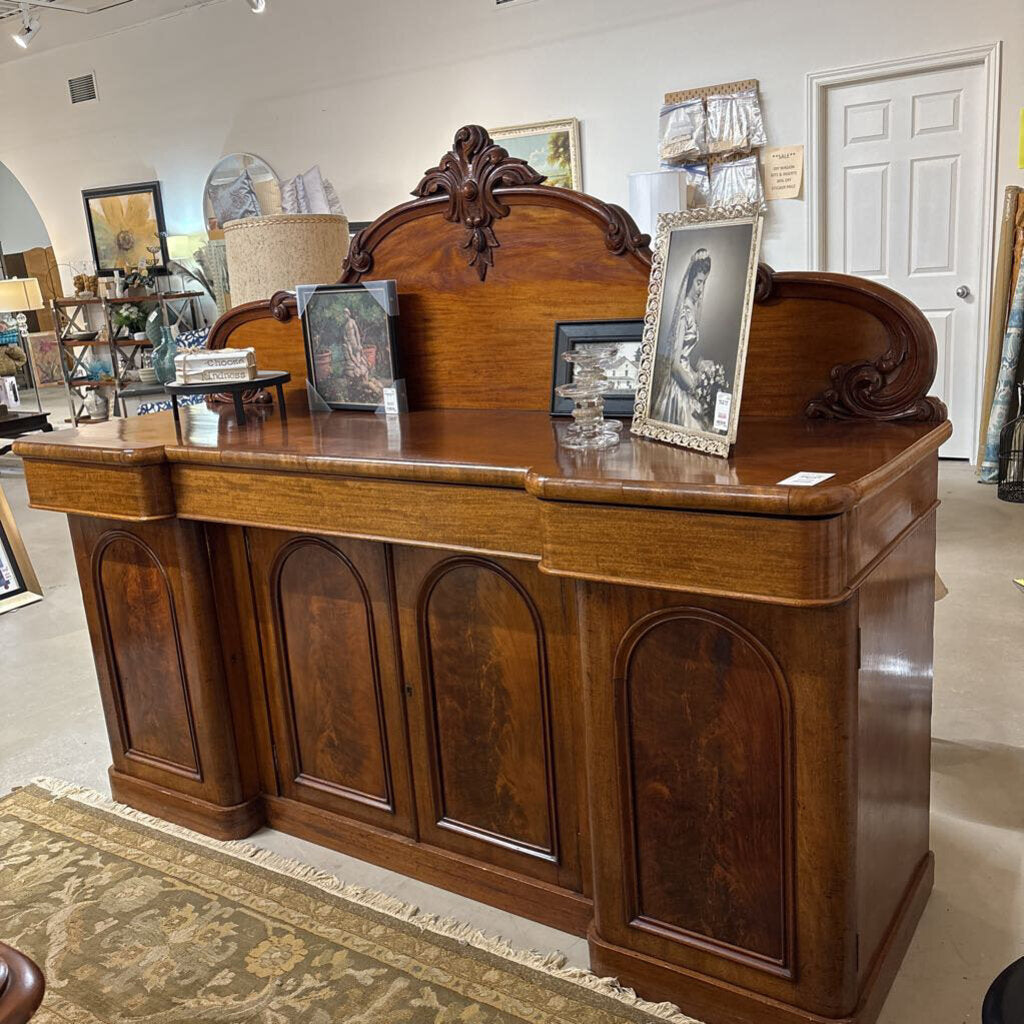 ANTIQUE WALNUT SIDEBOARD