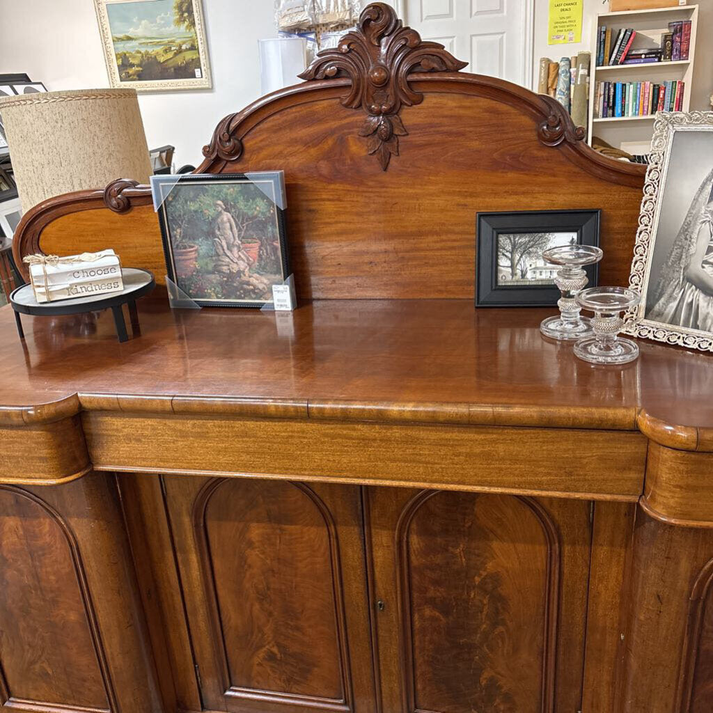 ANTIQUE WALNUT SIDEBOARD