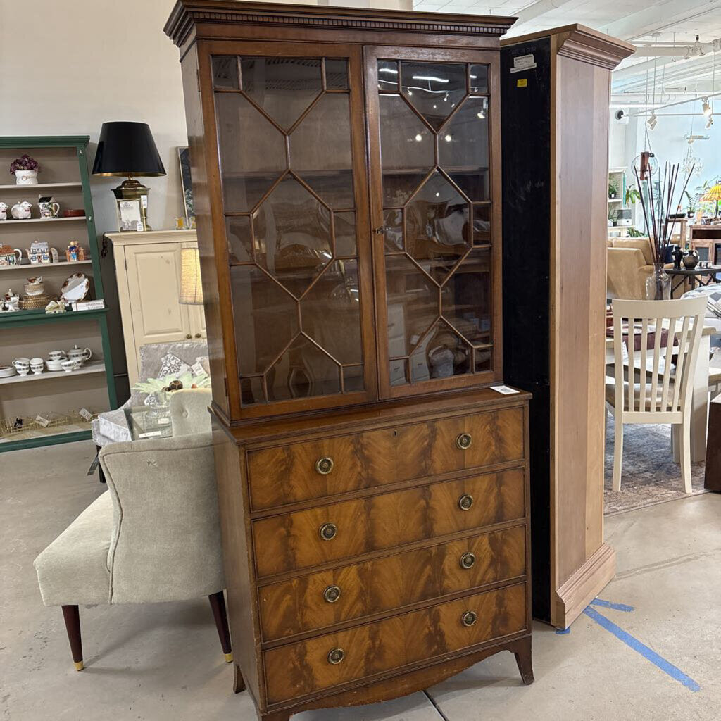 HIDDEN SECRETARY - GEORGIAN FURNITURE BY FREDERICK TIBBENHAM LTD