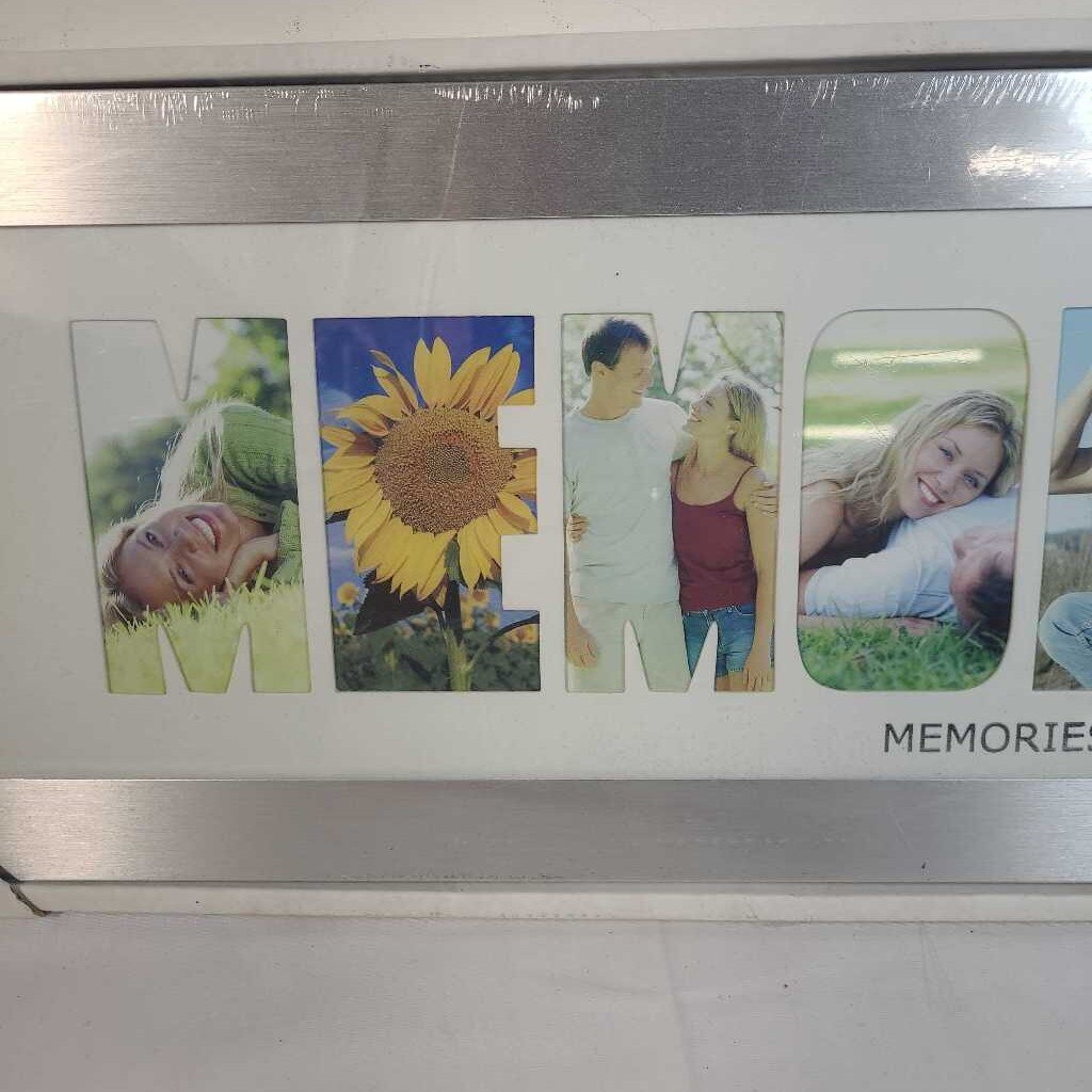 MEMORIES~ 8 PHOTO WALL FRAME