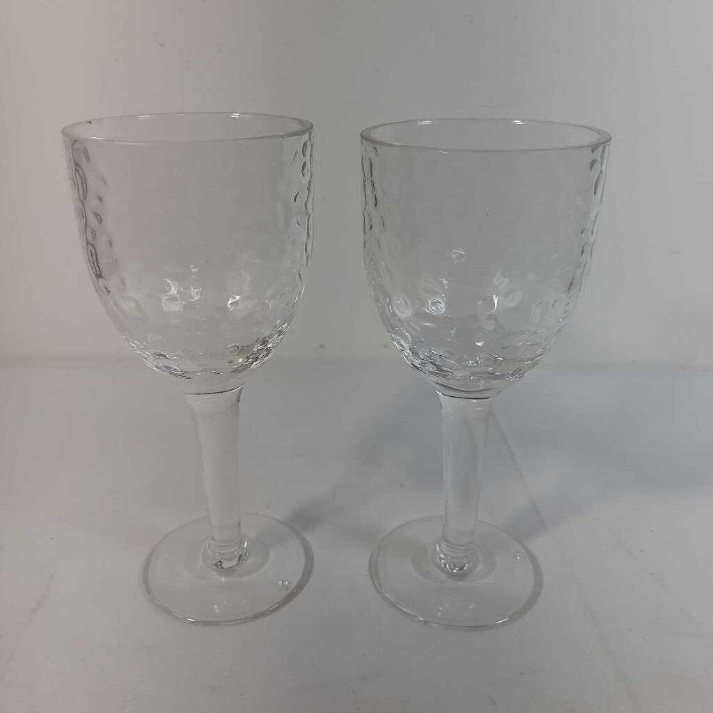 PR ACRYLIC WINE GLASSES