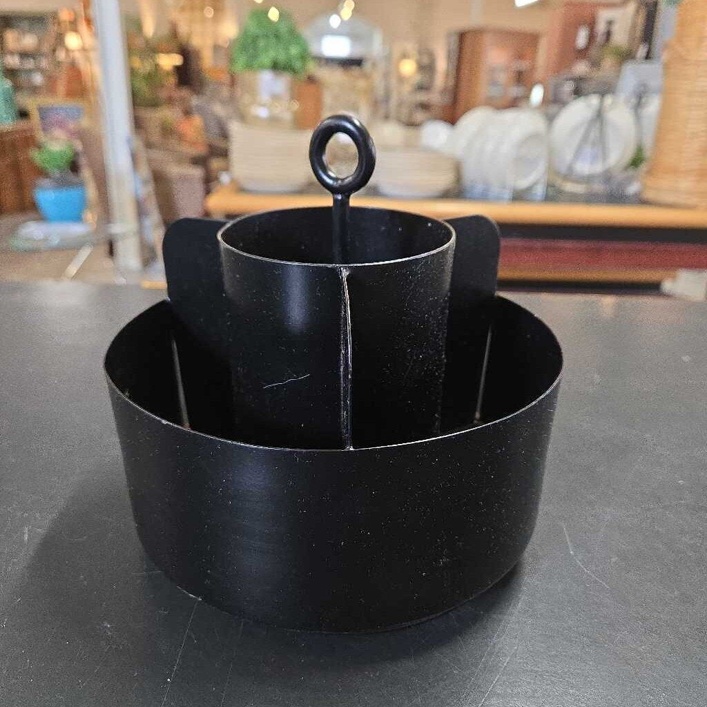 BLACK SPINNING ORGANIZER