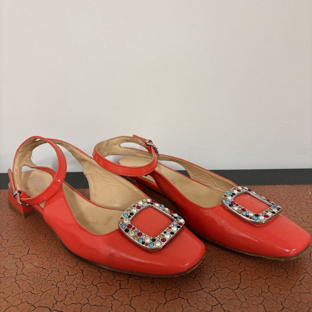 NAPOLEONI - ORANGE SLIP ONS