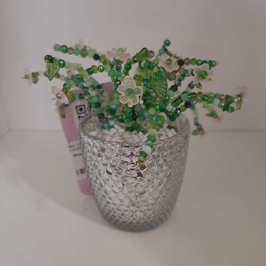 Silver bubble pot