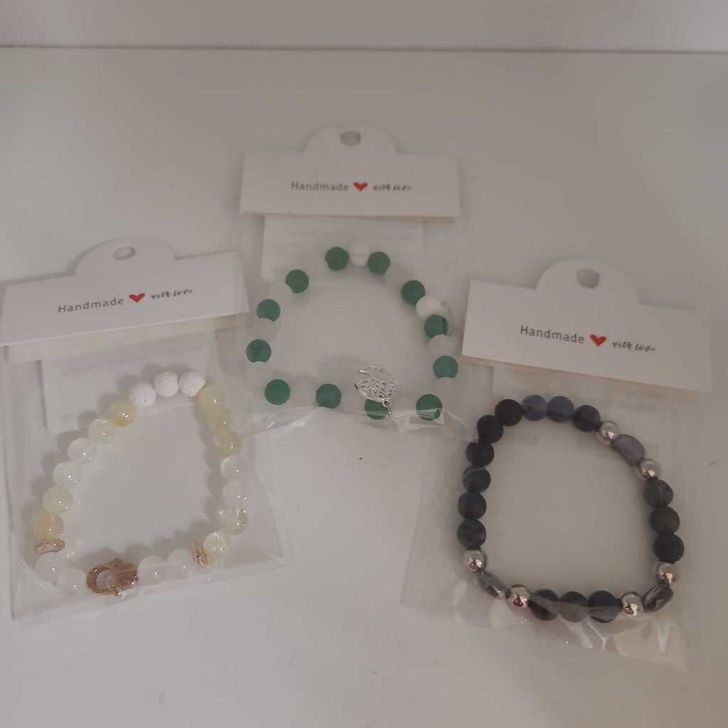 Essential Oil Gemstone Bracelets