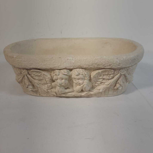 CHERUB STONE PLANTER