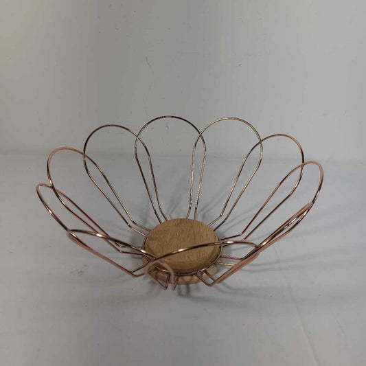COPPER FLOWER BOWL