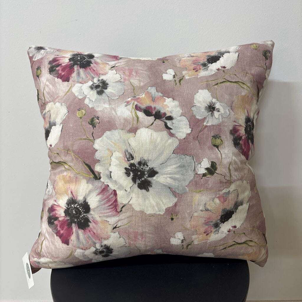 BOUQUET PINK 22" X 22" FEATHER INSERT, PRICE FOR 1