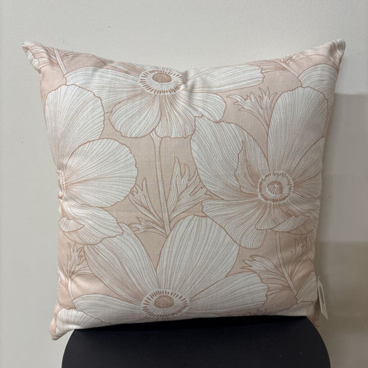 POPPY BLUSH 22"X 22" FEATHER INSERT, PRICE FOR 1