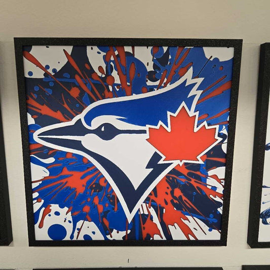 BlueJays Paint Splash