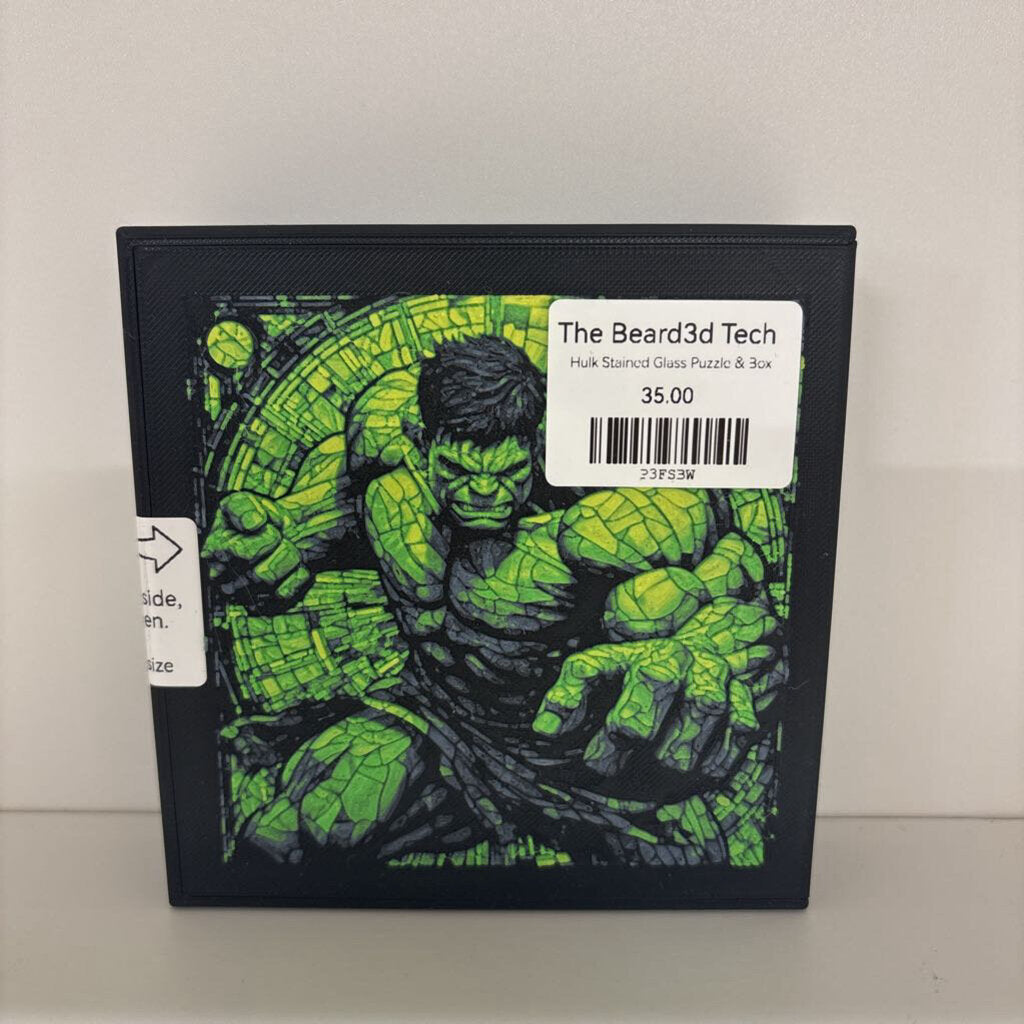 Hulk Stained Glass