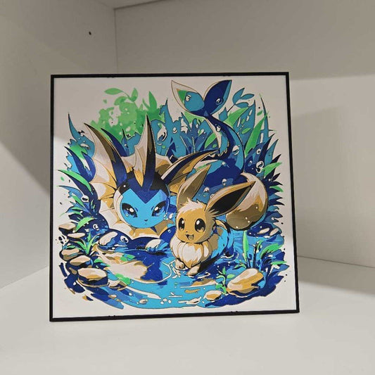 Vaporeon & Eevee
