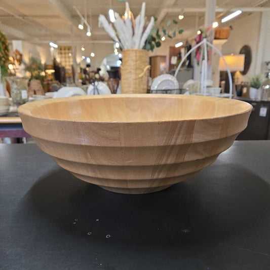 LG WOODEN BOWL