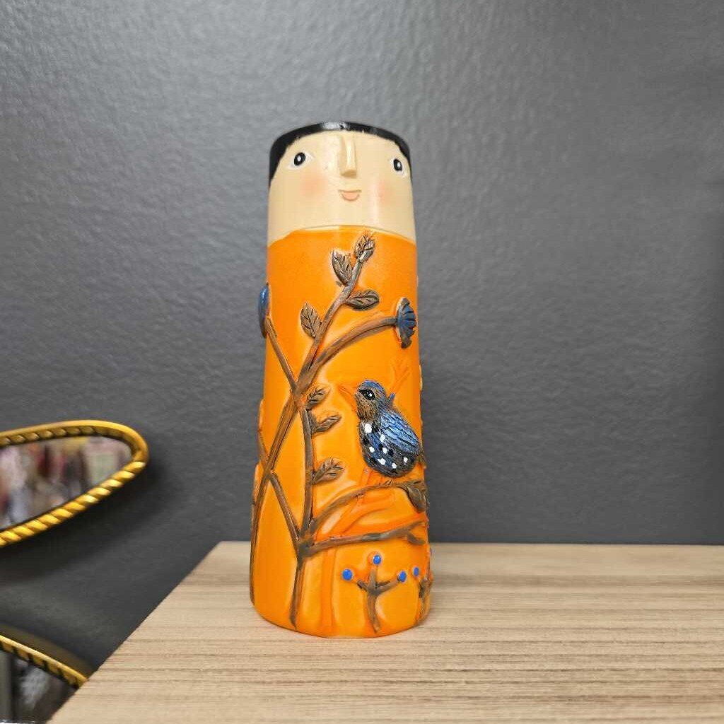 FACE BUD RESIN VASE - STYLE A